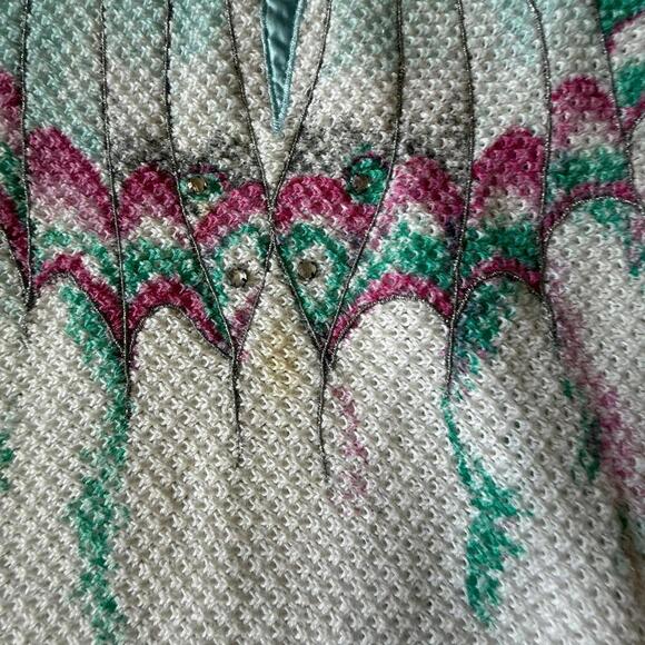 Bonnie Boerer Angel Wing Sweater – Pastel Knit – M - Picture 4 of 8